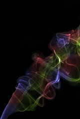 colored smoke