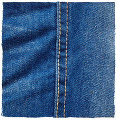 Fototapeta premium Piece of jeans fabric