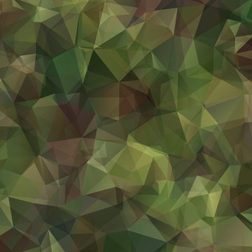 Abstract Vector Military Camouflage Background