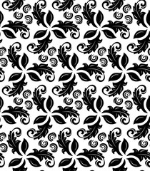 Floral Fine Seamless  Pattern