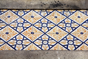 Azulejos (Wandfliesen) in Porto, Portugal
