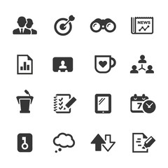 Business Icons, Mono Series