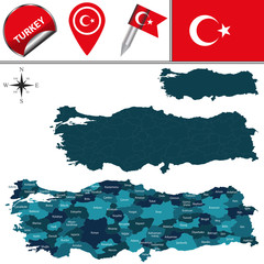 Map of Turkey