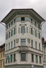 Hauptman house in Ljubljana, Slovenia.