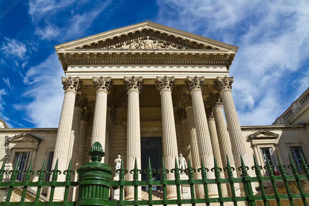 Wall mural Palais de Justice in Montpellier