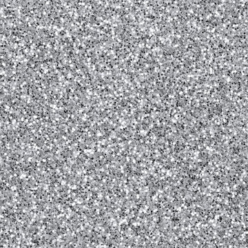 Silver glitter texture. Seamless background