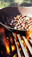 Kastanien im feuer