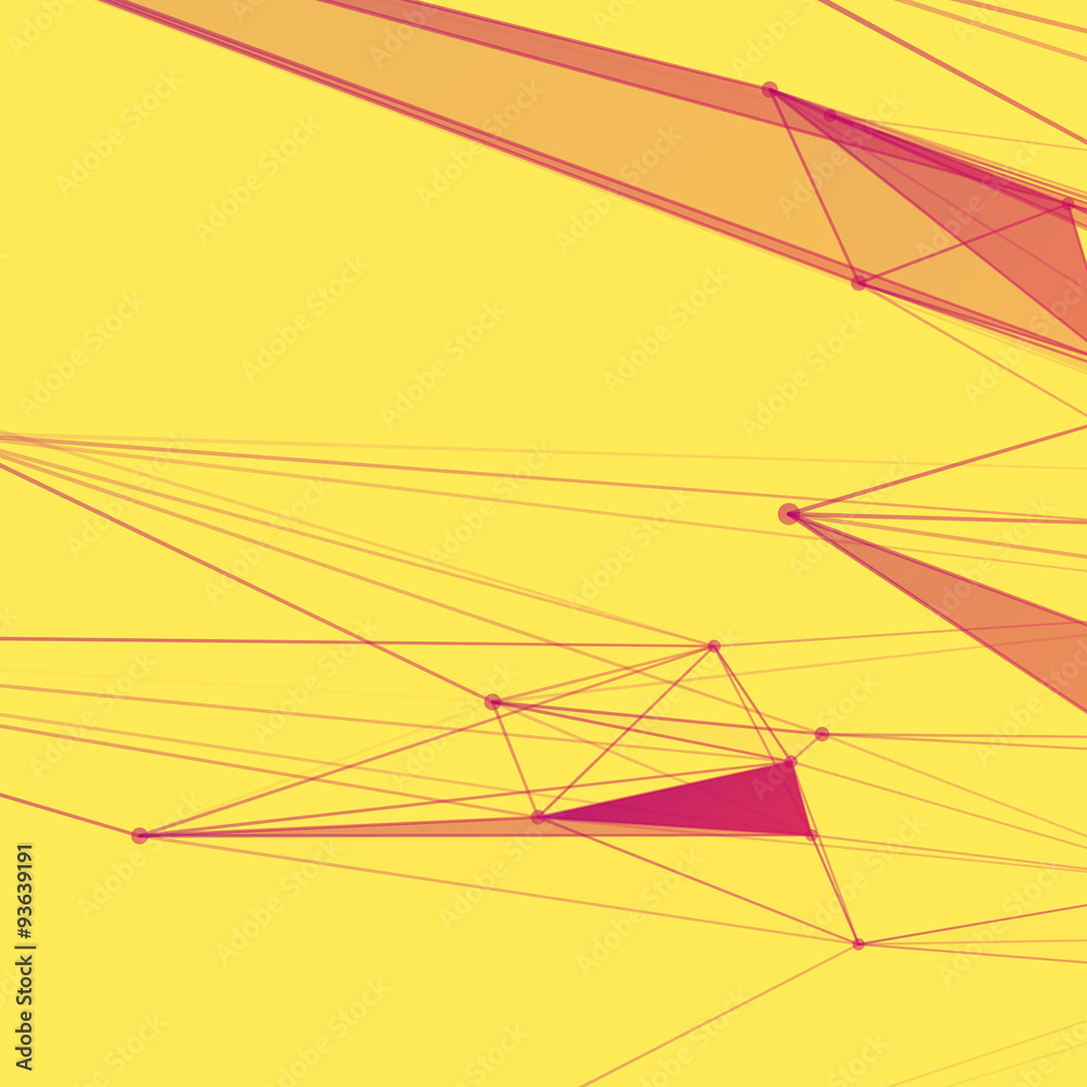 Poster abstract background with dotted grid