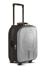 Black baggage isolated