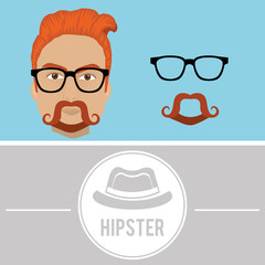 Hipster accesories design