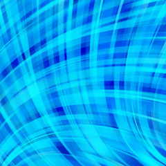 Smooth blue lines background. Vector illustration