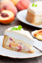 delicious homemade peach pie