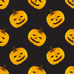 Halloween holiday, seamless background