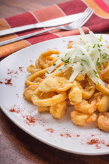 croquetas de marisco