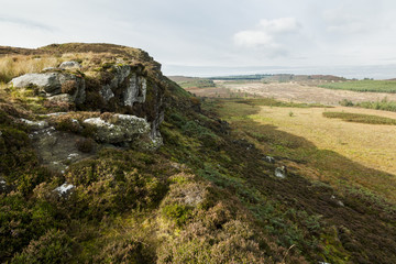 Great Wanney Crag. Northumberland. England. UK.