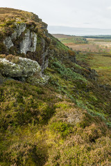 Great Wanney Crag. Northumberland. England. UK.