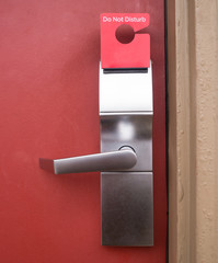 Do Not Disturb Hotel Motel Doorlock Handle