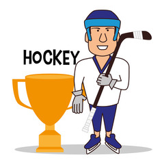 Hockey Sport design