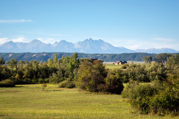 High Tatra mountain peaks
