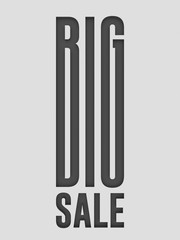 Big sale word