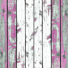 Wooden wall background or texture, The old walls are painted pin