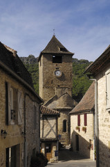 Fototapeta na wymiar Autoire, (les Plus beaux villages de France), Lot, France