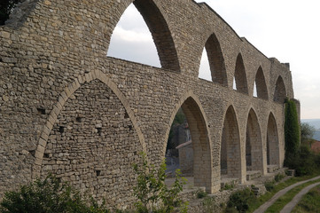 aqueduct in  Morella, Valencia