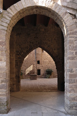 Fototapeta na wymiar Citadel of Cardona, Barcelona province, Spain