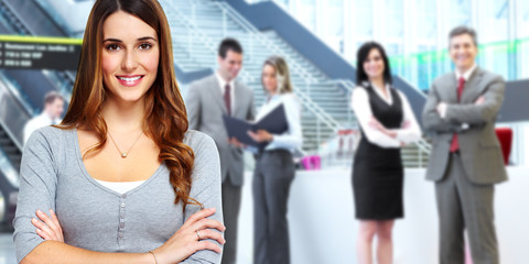 Fototapeta premium Business team.