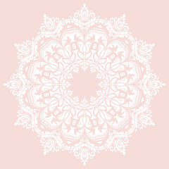 Damask  Oriental Pattern