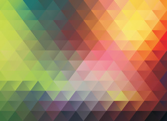 colorful polygonal abstract background