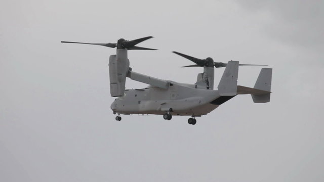 Aircraft V22 Osprey VTOL landing P HD 9416