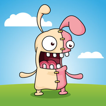 Crazy Easter Bunny