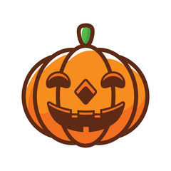 Pumpkin Cartoon Vector