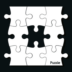 Fototapeta premium Puzzle design 