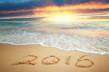 New year 2016