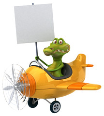 Fun crocodile