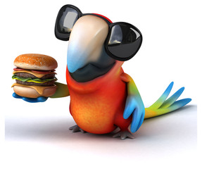 Fun parrot