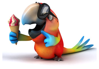 Fun parrot