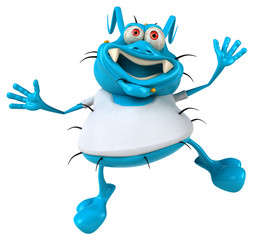 Germ with a white tshirt