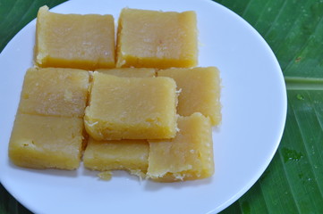 sweet bean fit for one piece on dish