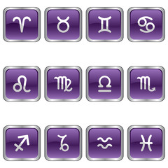 Zodiacal color  buttons