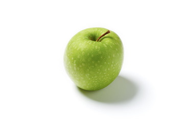 Green apple isolated on white background