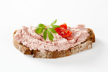 bread and ham spread