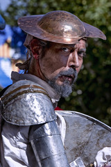 Actor playing the role of Don Quixote