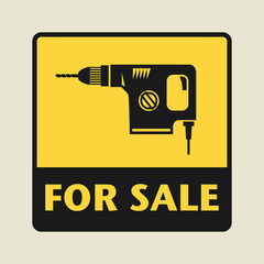 For Sale icon or sign