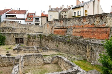 Fototapeta na wymiar Archeological site in Sopron