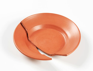 broken plate