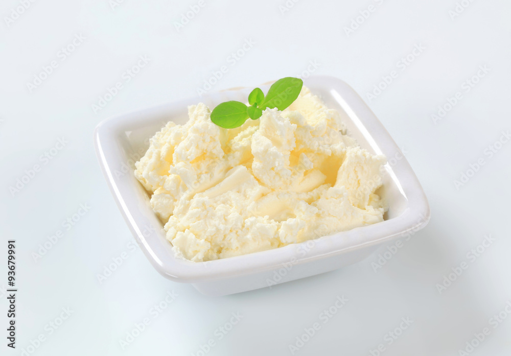 Poster white creamy cheese