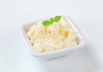 white creamy cheese